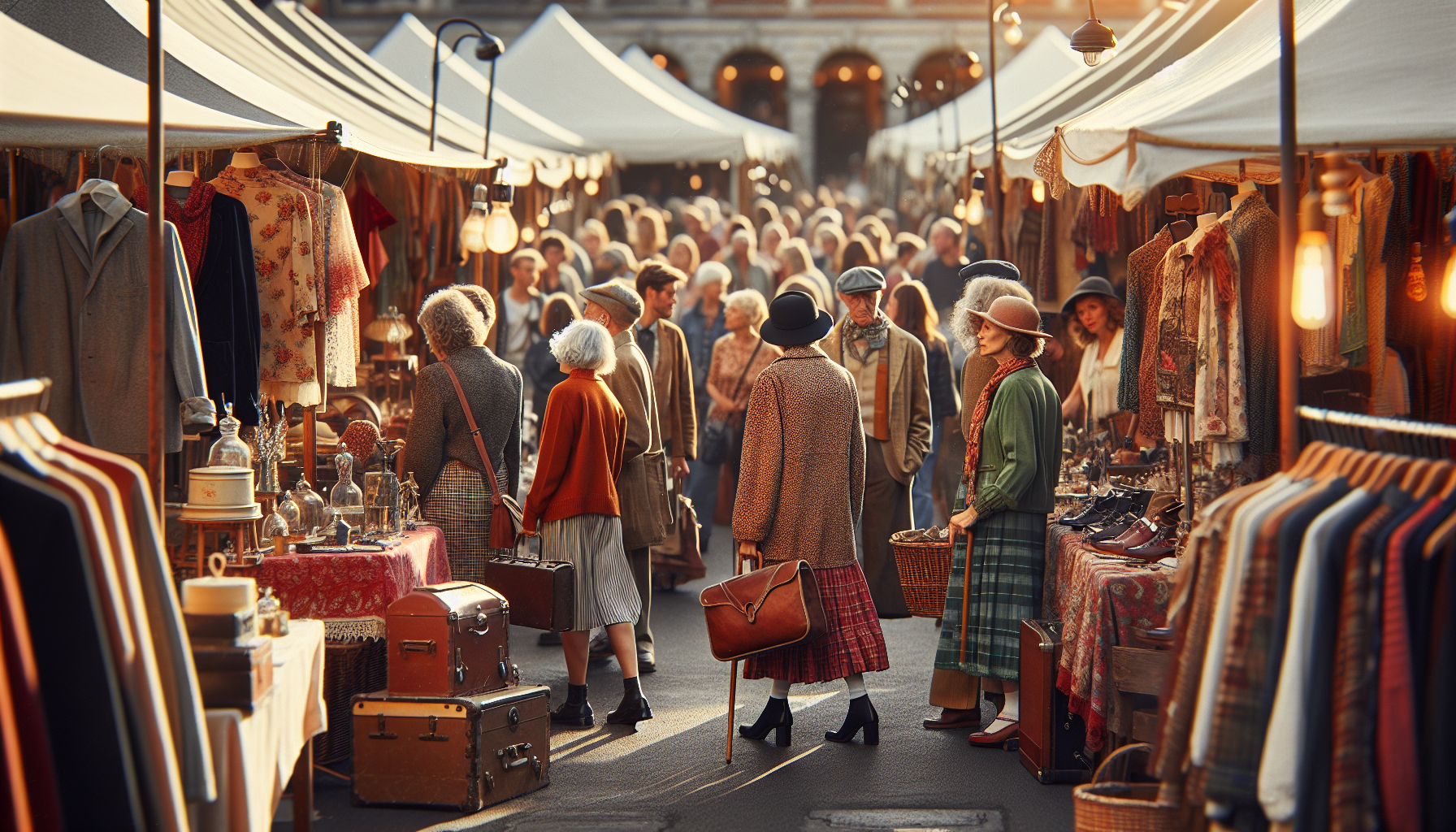 Stylizacja vintage z sukienką w kwiaty i dodatkami retro